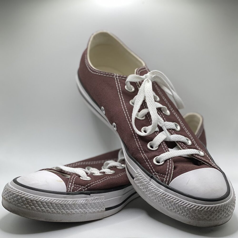 Brown Low Top Converse